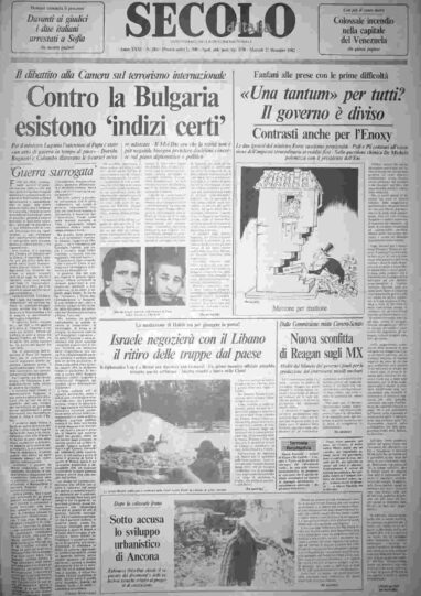 martedì 21 dicembre 1982