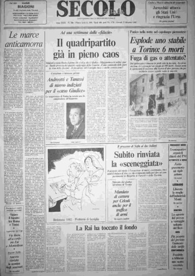 giovedì 23 dicembre 1982