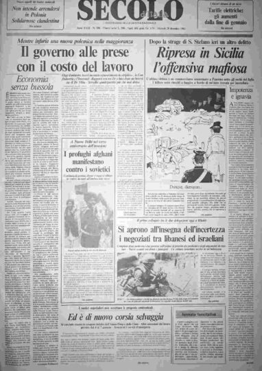martedì 28 dicembre 1982