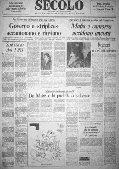 giovedì 30 dicembre 1982