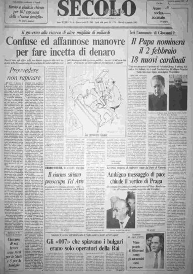 giovedì 6 gennaio 1983