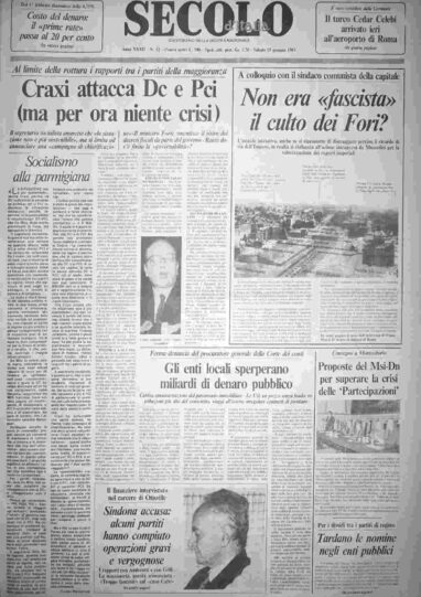 sabato 15 gennaio 1983