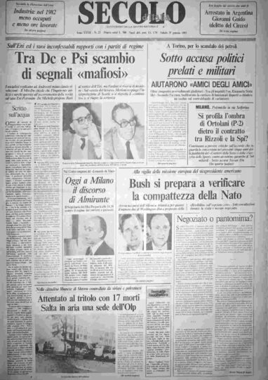 sabato 29 gennaio 1983