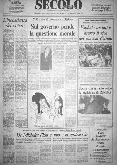 domenica 30 gennaio 1983