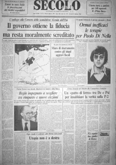 giovedì 10 febbraio 1983