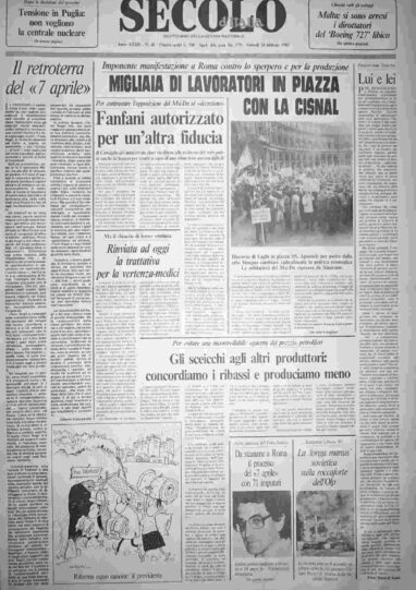 giovedì 24 febbraio 1983