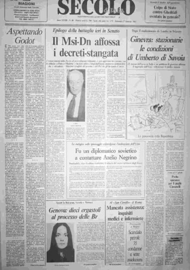 domenica 27 febbraio 1983