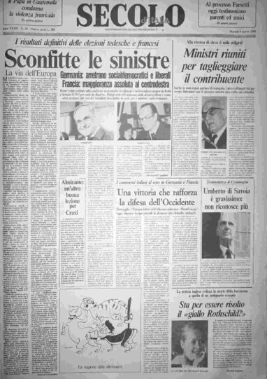 martedì 8 marzo 1983