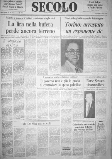 mercoledì 9 marzo 1983