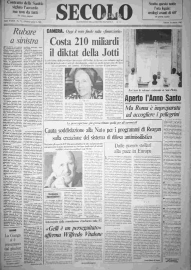 sabato 26 marzo 1983