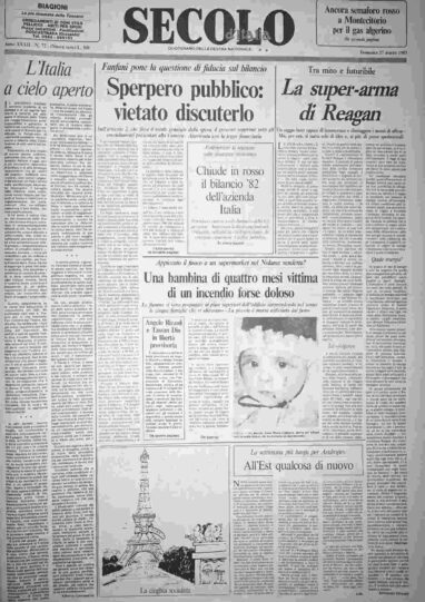 domenica 27 marzo 1983