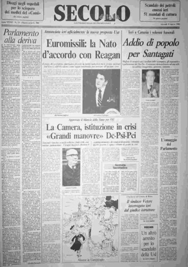 giovedì 31 marzo 1983