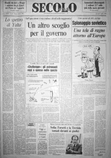 giovedì 7 aprile 1983