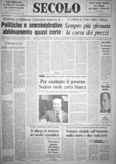 mercoledì 27 aprile 1983