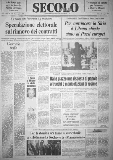 sabato 21 maggio 1983
