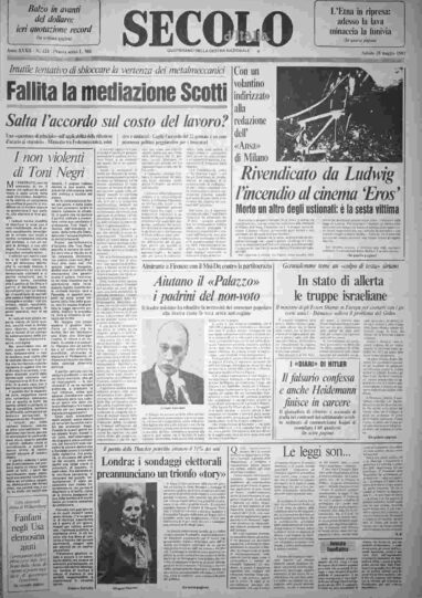 sabato 28 maggio 1983