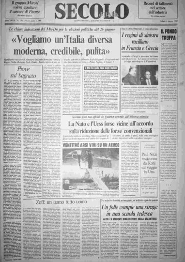 sabato 4 giugno 1983