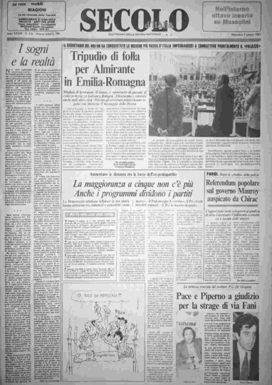 domenica 5 giugno 1983