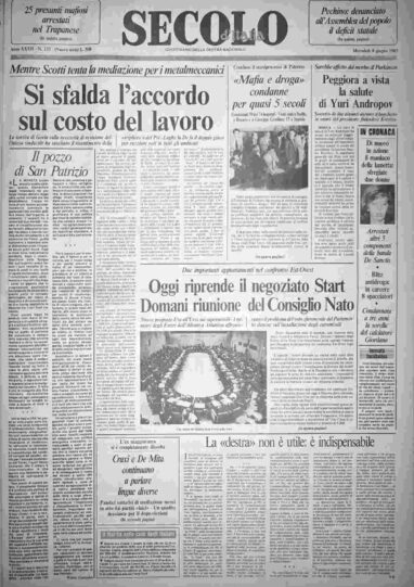 mercoledì 8 giugno 1983