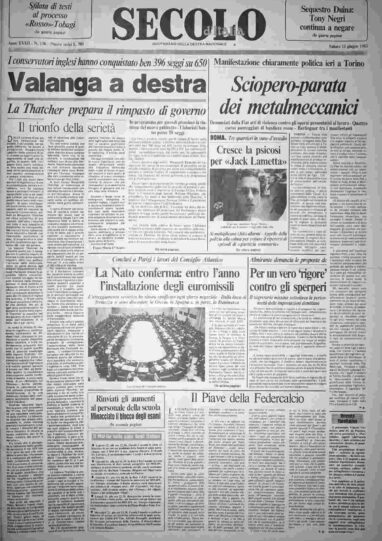sabato 11 giugno 1983
