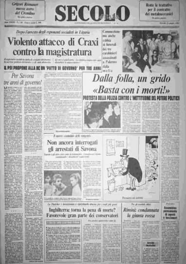 giovedì 16 giugno 1983