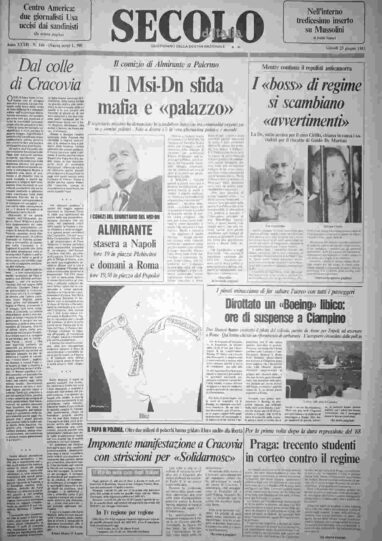 giovedì 23 giugno 1983