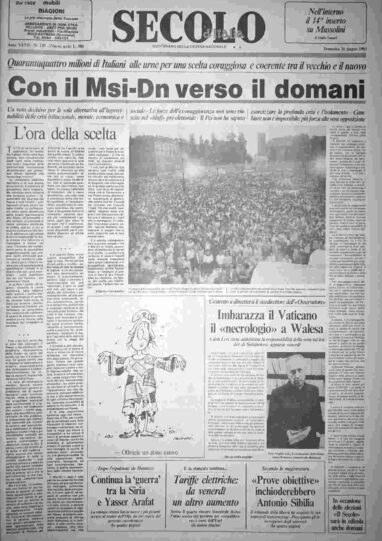 domenica 26 giugno 1983