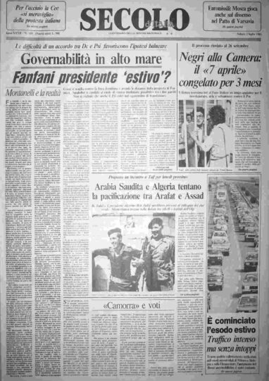 sabato 2 luglio 1983