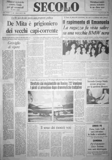 venerdì 8 luglio 1983