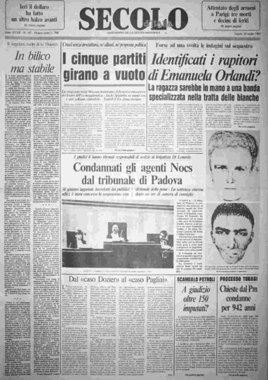 sabato 16 luglio 1983