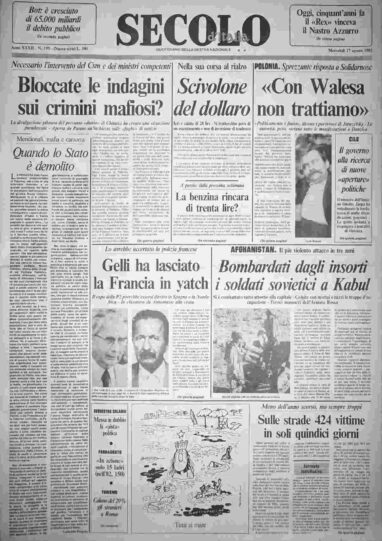mercoledì 17 agosto 1983