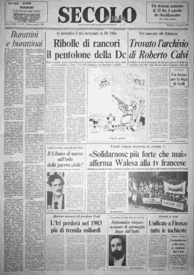 domenica 21 agosto 1983