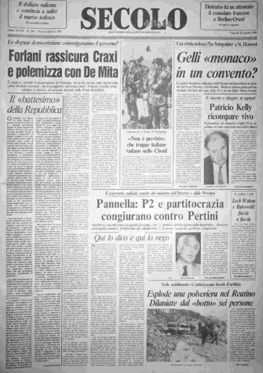 venerdì 26 agosto 1983