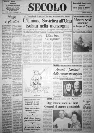 domenica 4 settembre 1983