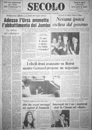 mercoledì 7 settembre 1983