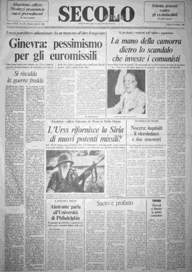 sabato 8 ottobre 1983