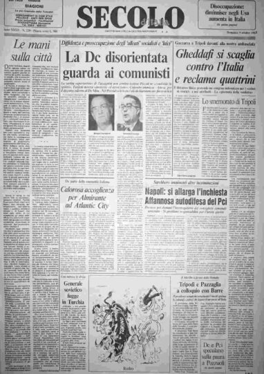 domenica 9 ottobre 1983