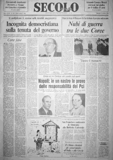 martedì 11 ottobre 1983