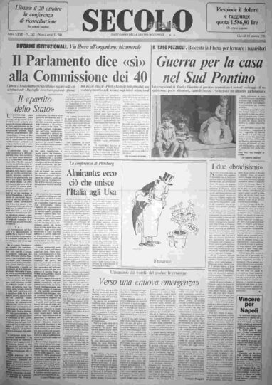 giovedì 13 ottobre 1983