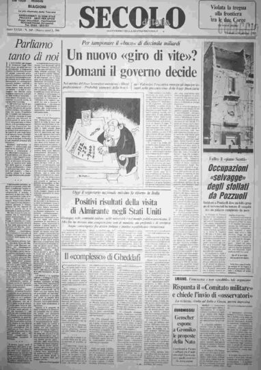 domenica 16 ottobre 1983