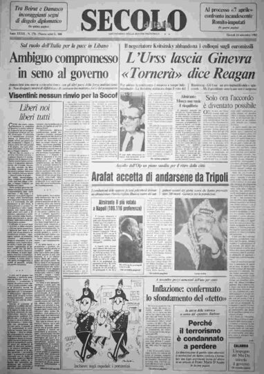 giovedì 24 novembre 1983