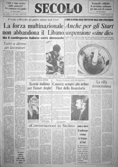 venerdì 9 dicembre 1983