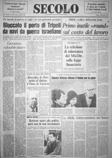 sabato 10 dicembre 1983