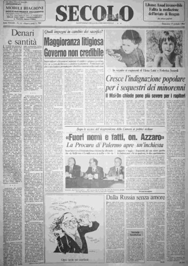domenica 15 gennaio 1984
