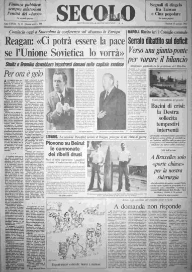 martedì 17 gennaio 1984