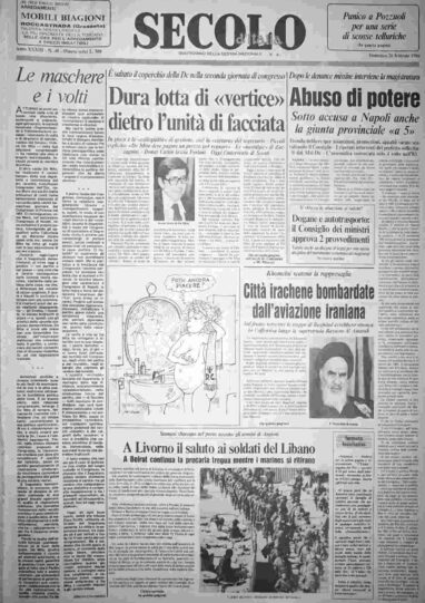 domenica 26 febbraio 1984