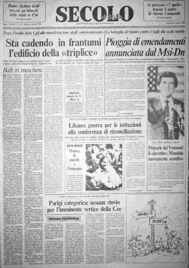 giovedì 8 marzo 1984
