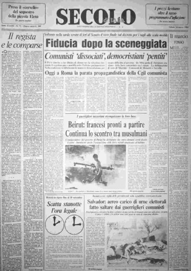 sabato 24 marzo 1984
