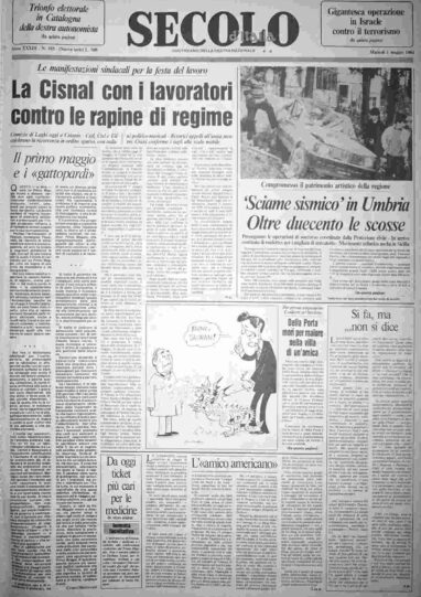 martedì 1 maggio 1984
