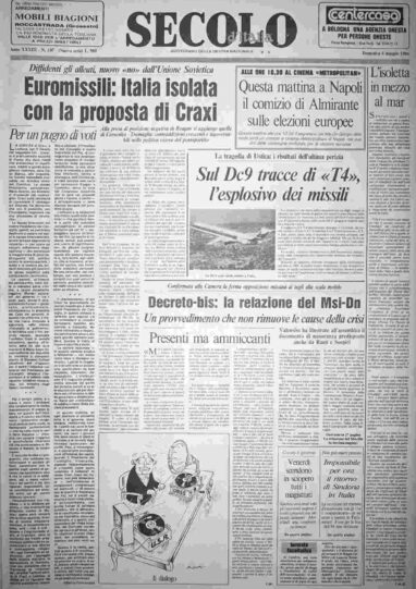 domenica 6 maggio 1984